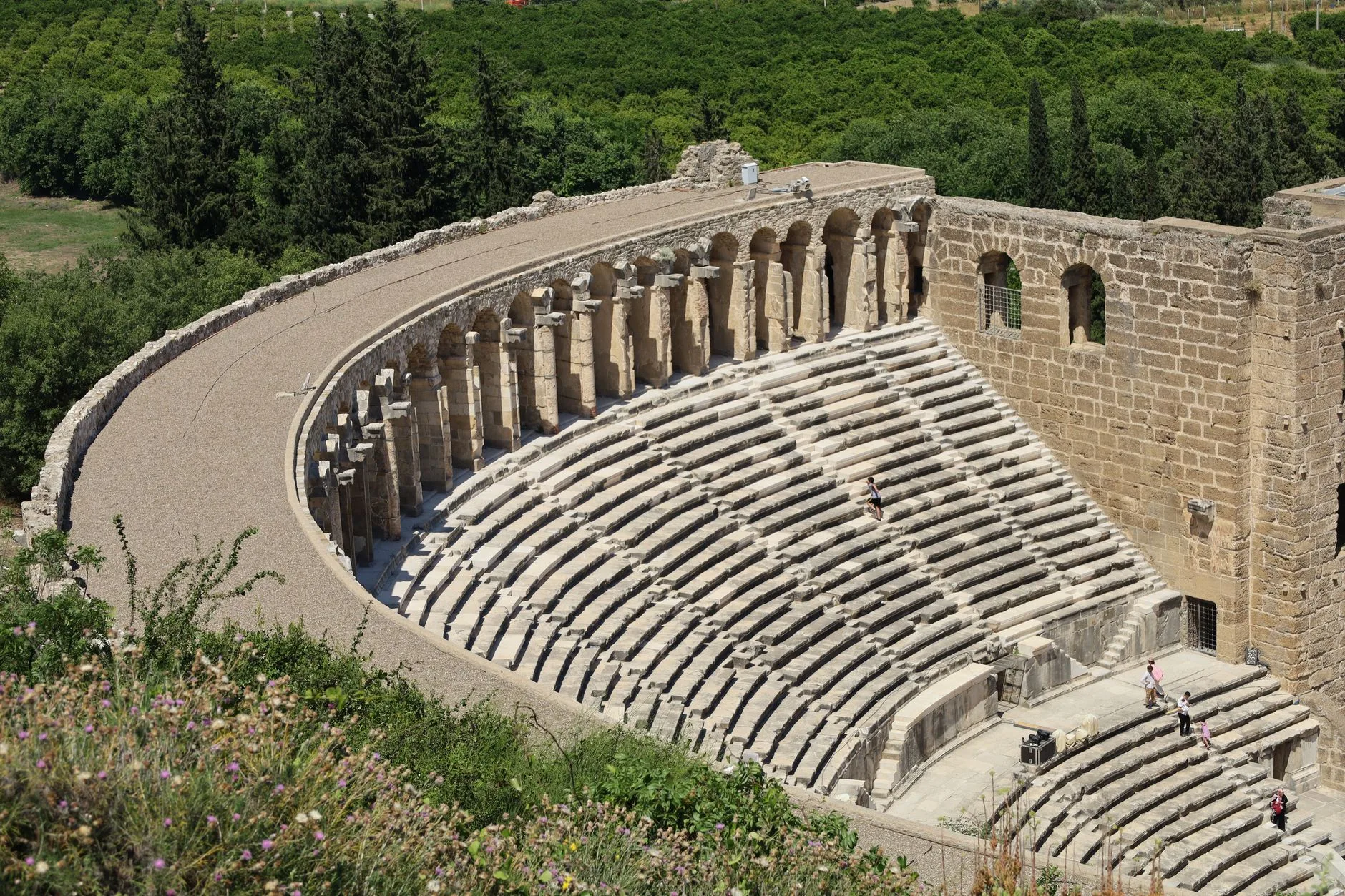 Aspendos et son théâtre romain